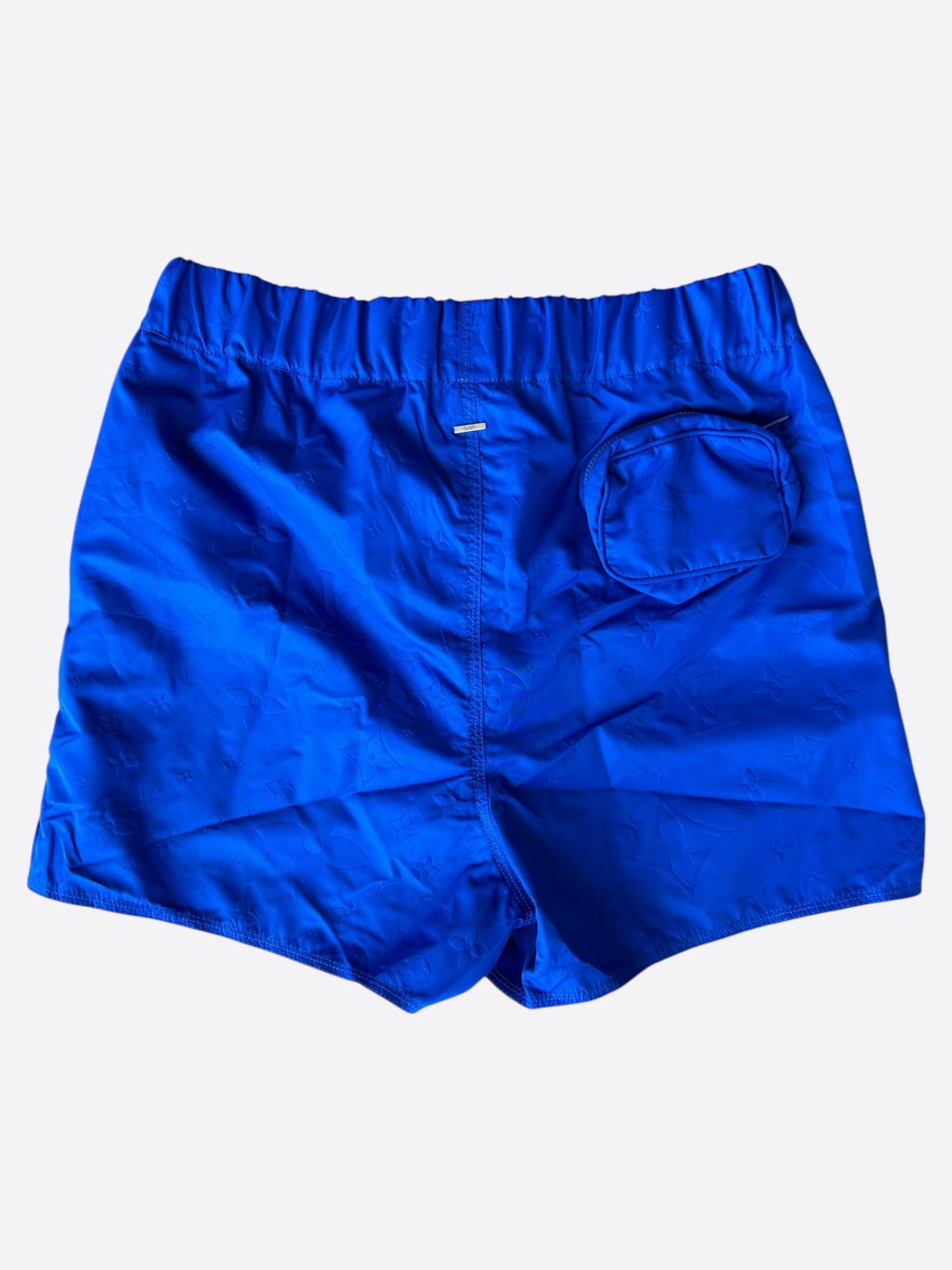 Louis Vuitton Blue Monogram Swim Shorts
