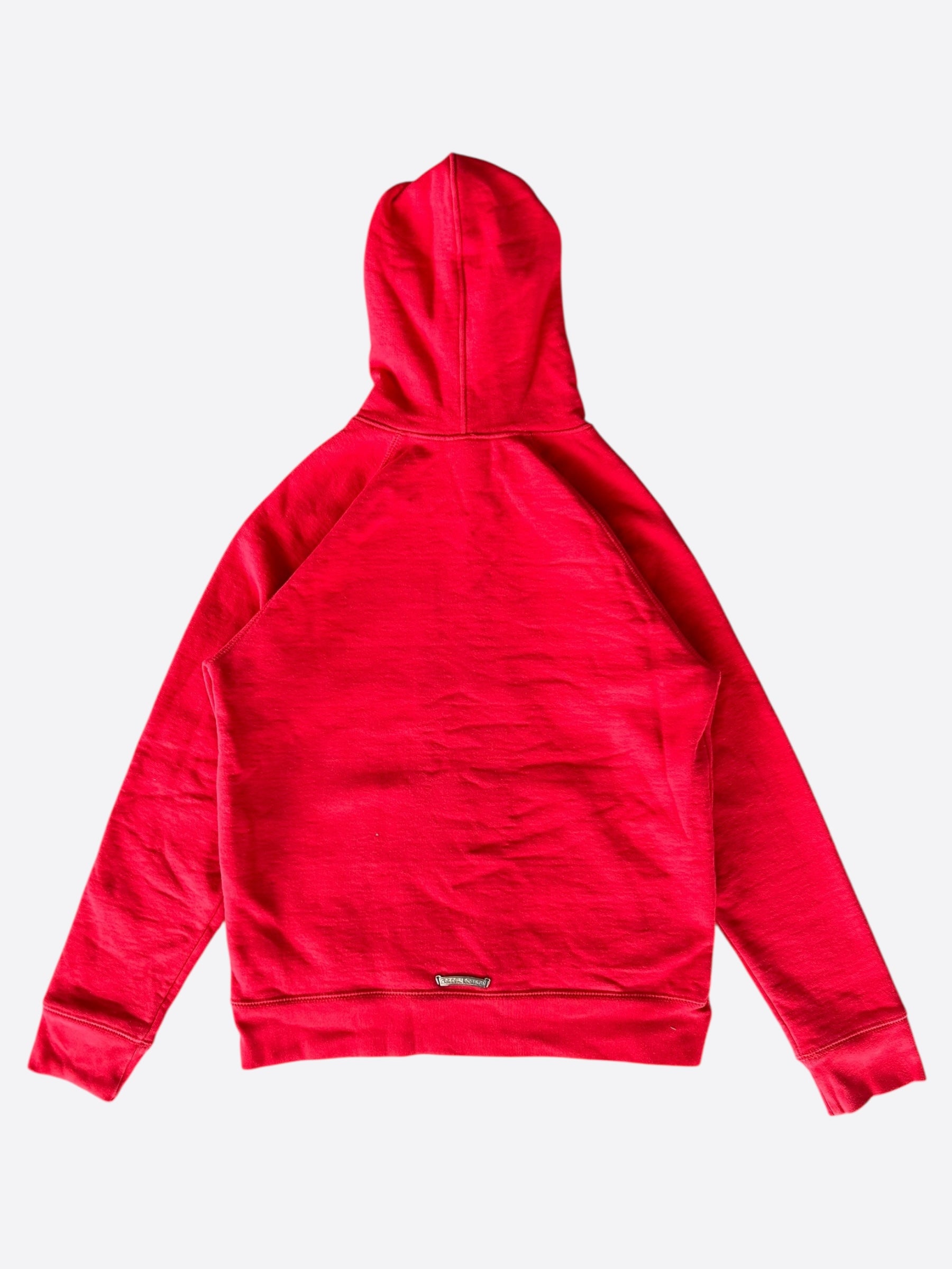 希少◆入手困難 CHROME HEARTS◆LLS PORTRAIT HOODIE WHITE/RED 希少/入手困難◇CHROME HEARTS◇LLS PORTRAIT HOODIE WHITE/PINK