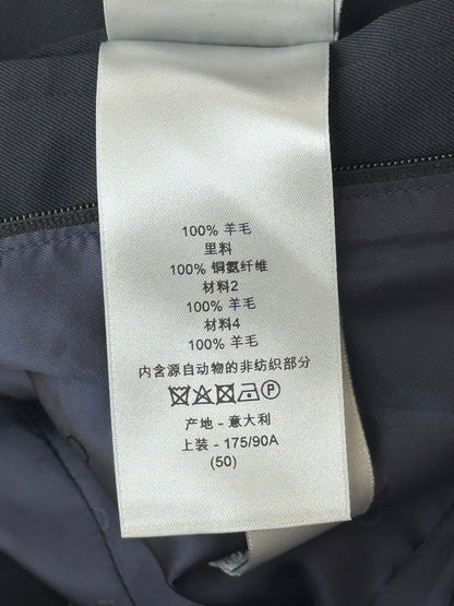 Dior Navy Wool Blazer Jacket