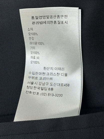 Dior Navy Wool Blazer Jacket