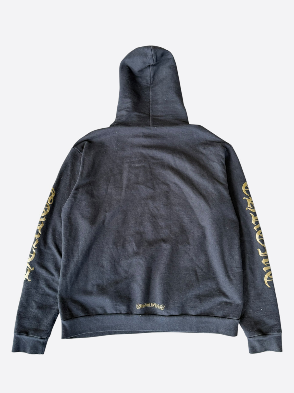 Chrome Hearts Black & Olive Script Logo Hoodie