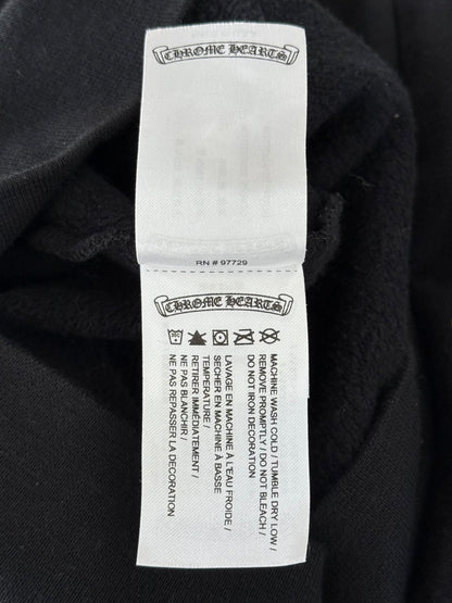 Chrome Hearts Black & Olive Script Logo Hoodie