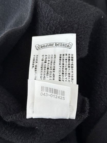 Chrome Hearts Black & Olive Script Logo Hoodie