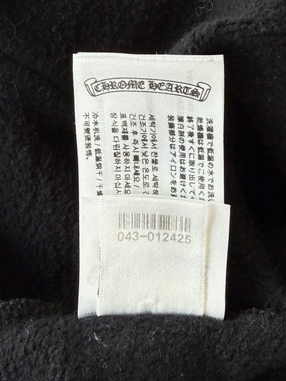 Chrome Hearts Black & Olive Script Logo Hoodie