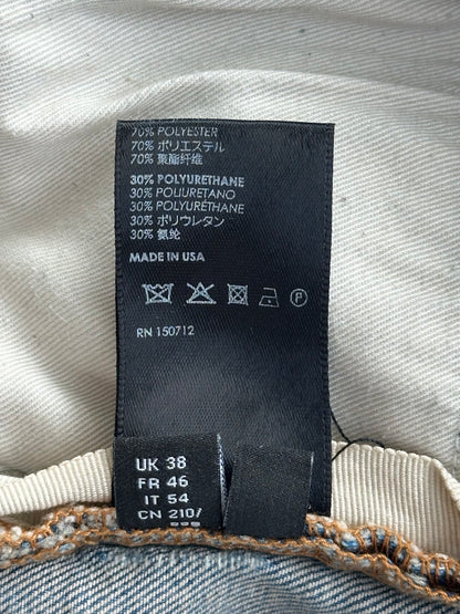 Amiri Clay Indigo & Pink Patch MX1 Jeans