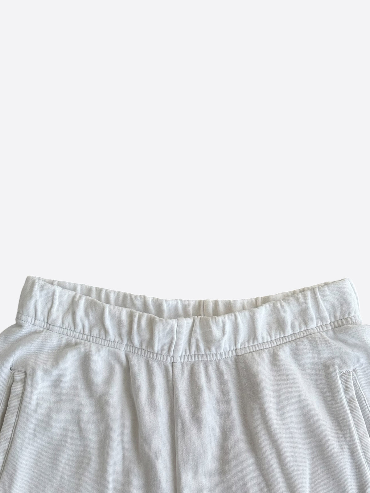 Chrome Hearts White & Black Embroidered Eyechart Logo Shorts