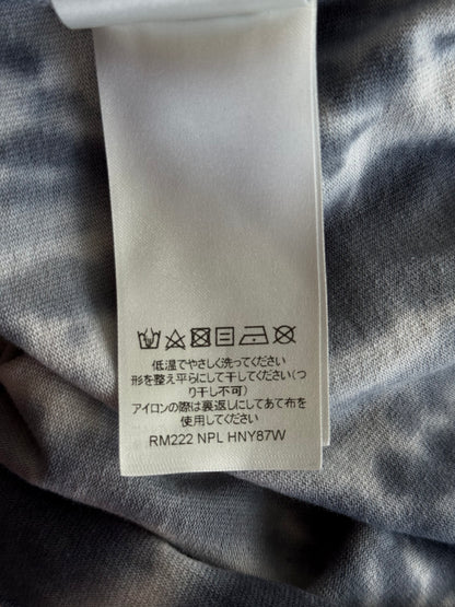 Louis Vuitton Grey & Orange Tie-Dye Graffiti T-Shirt