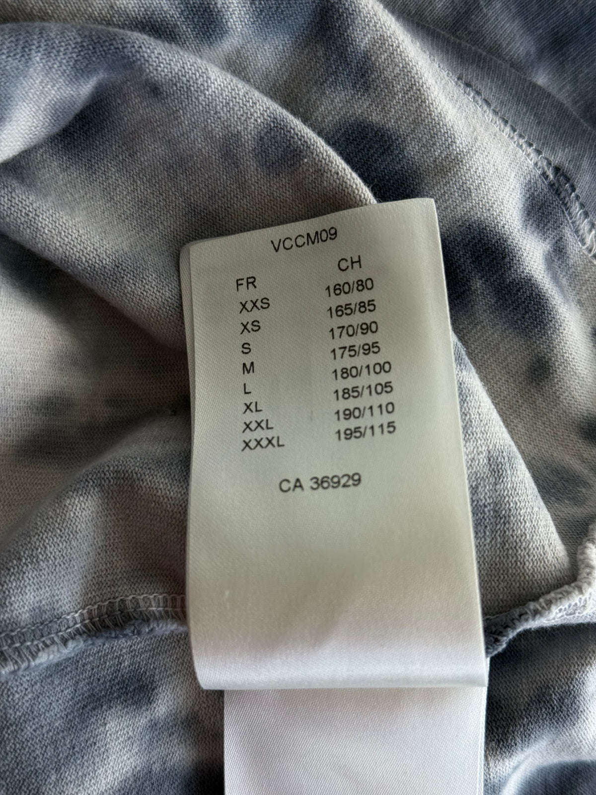 Louis Vuitton Grey & Orange Tie-Dye Graffiti T-Shirt