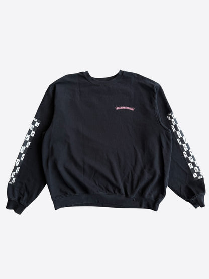 Chrome Hearts Matty Boy Black & Yellow 99 Eyes Sweater