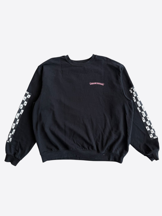 Chrome Hearts Matty Boy Black & Yellow 99 Eyes Sweater