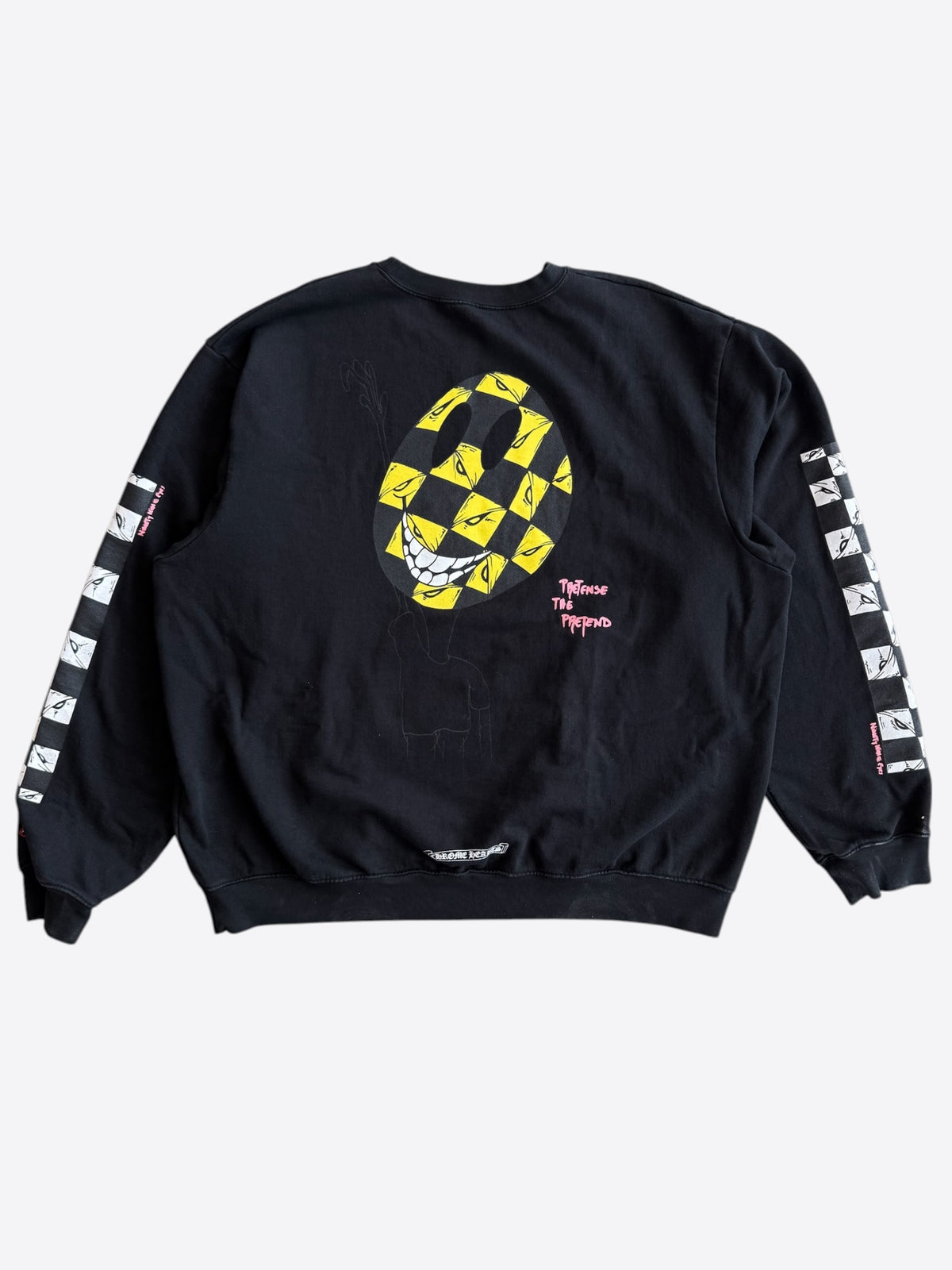 Chrome Hearts Matty Boy Black & Yellow 99 Eyes Sweater