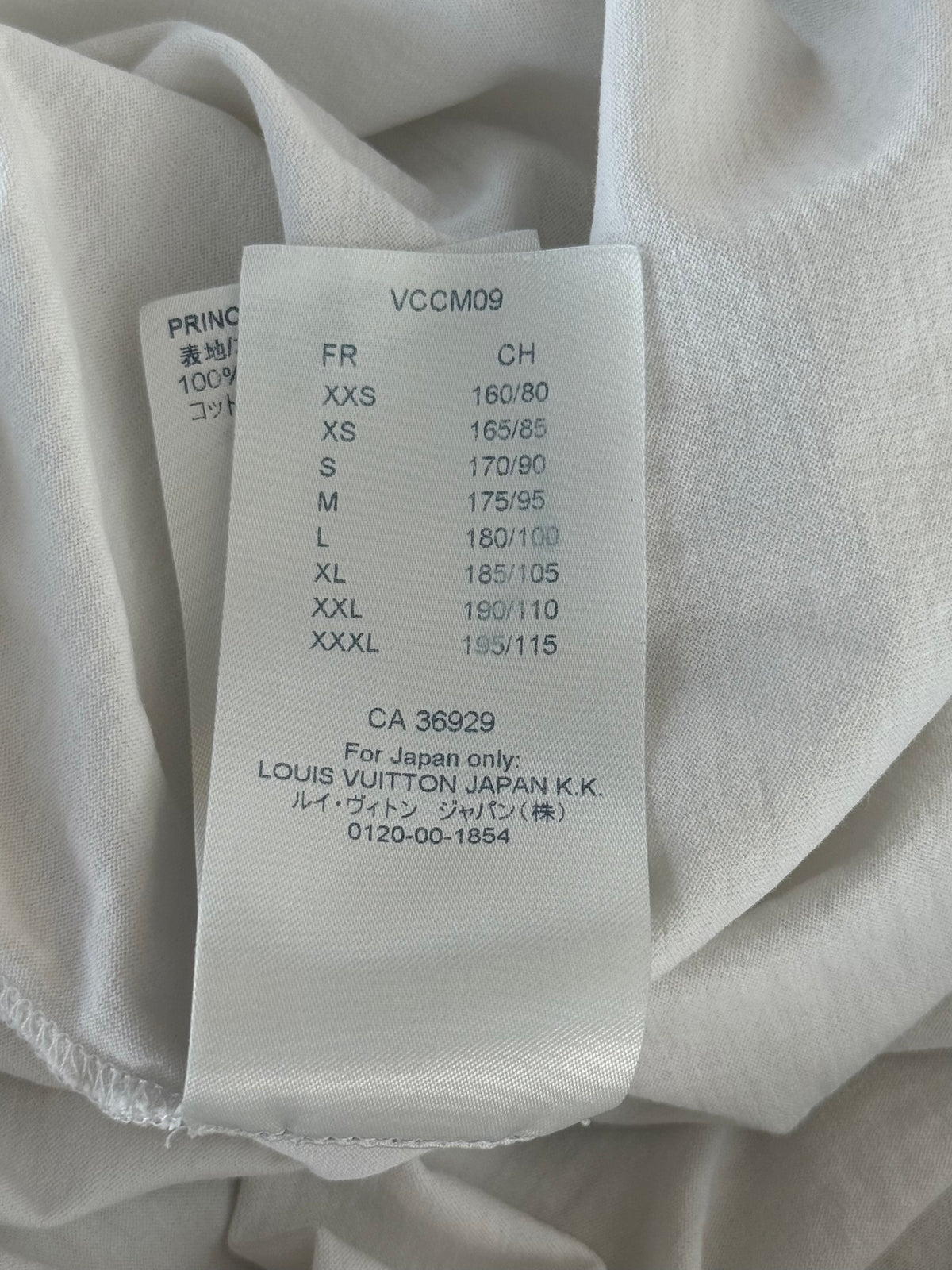 Louis Vuitton White Peace & Love T-Shirt