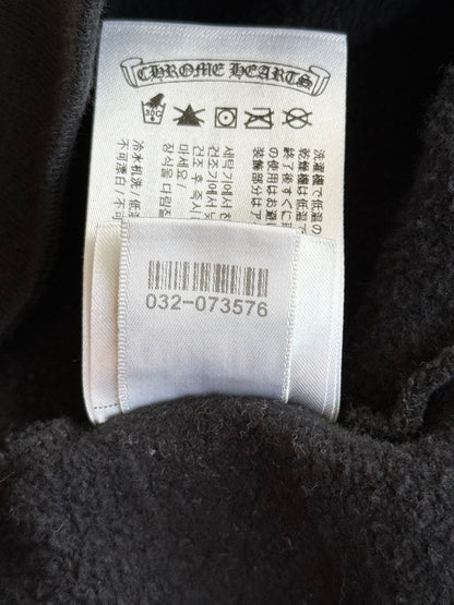 Chrome Hearts Black & White Neck Logo Sweater