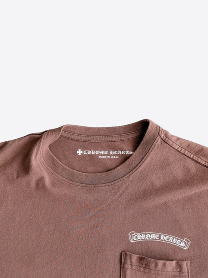 Chrome Hearts Matty Boy Brown Structure T-Shirt