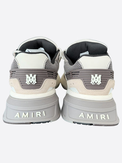 Amiri Brown & Grey MA Logo Runners