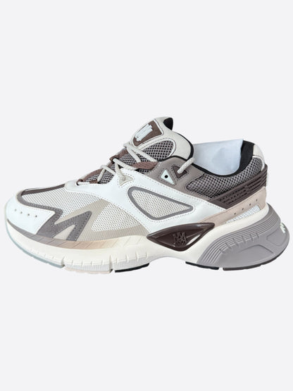 Amiri Brown & Grey MA Logo Runners