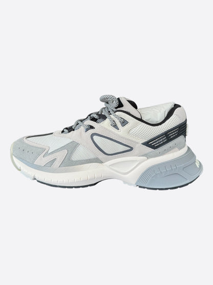 Amiri Grey & White MA Logo Runners
