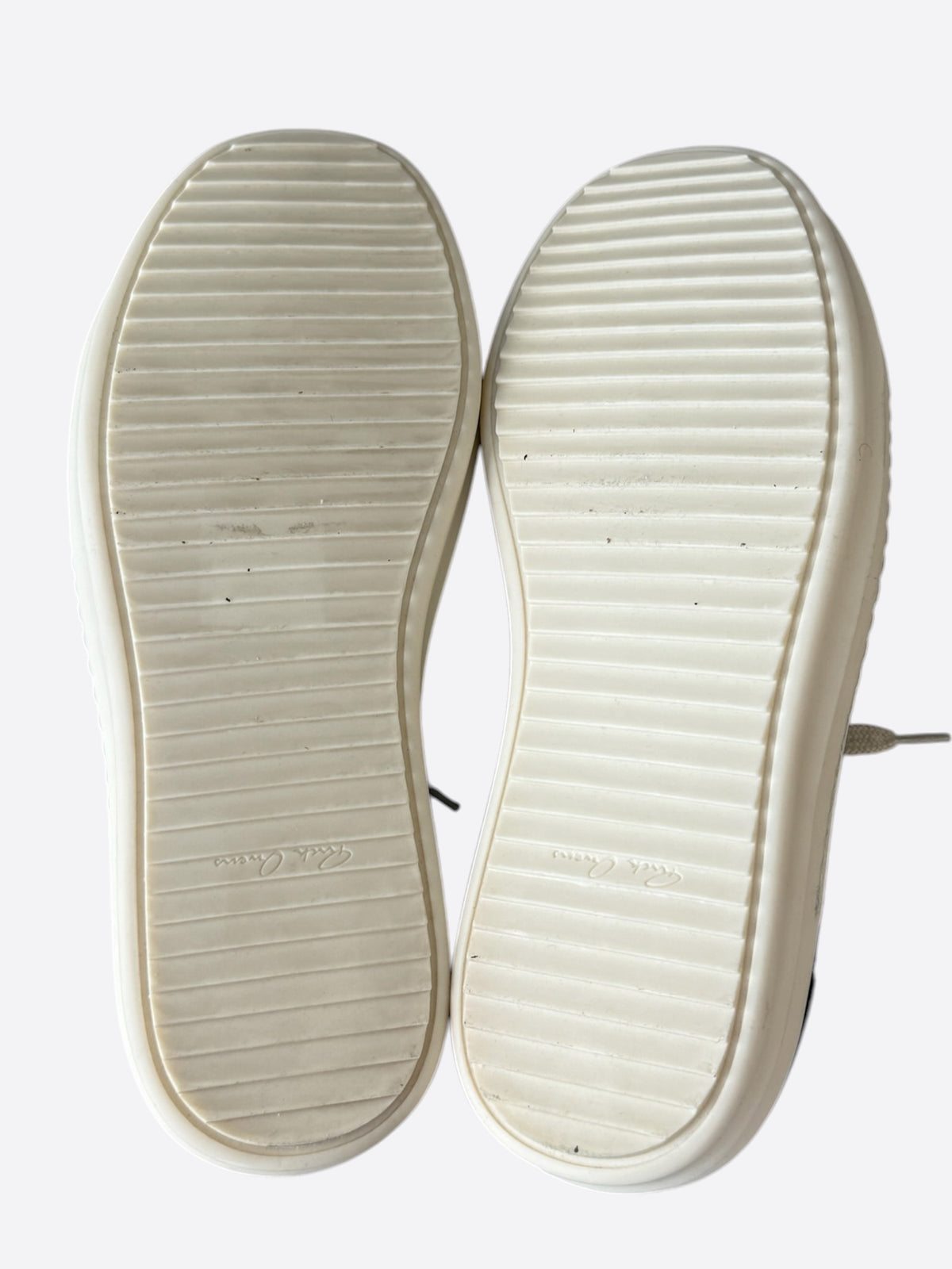 Rick Owens Black & White Vintage Low Top Sneakers