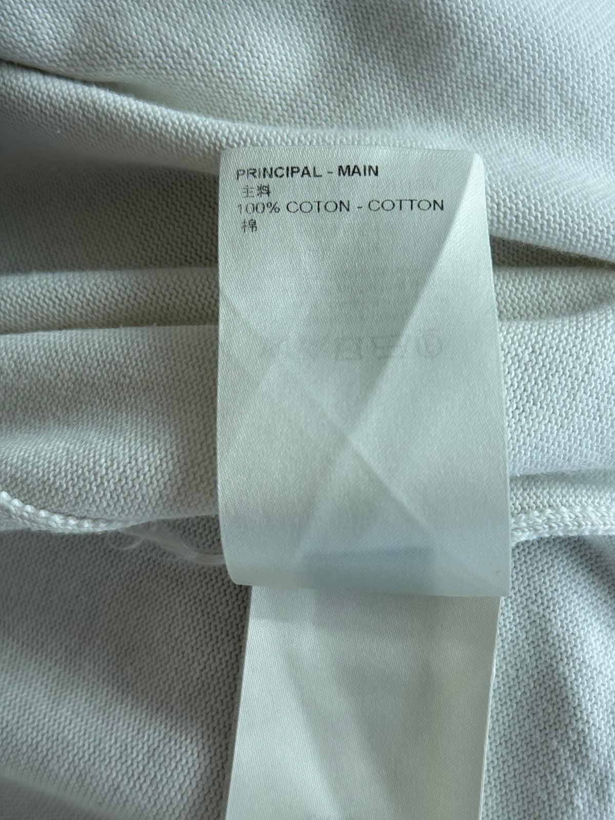 Louis Vuitton White Intarsia Rapper Graphic T-Shirt