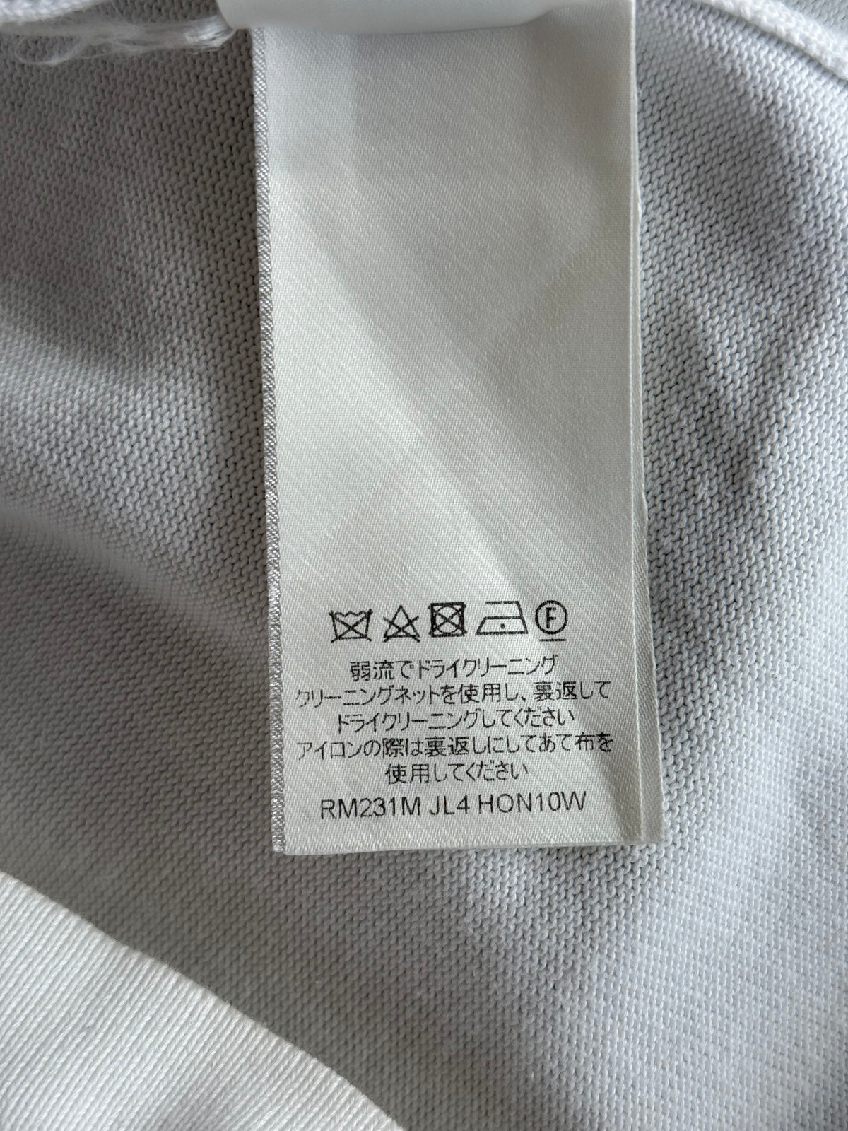 Louis Vuitton White Intarsia Rapper Graphic T-Shirt