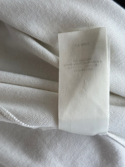 Louis Vuitton White Intarsia Rapper Graphic T-Shirt