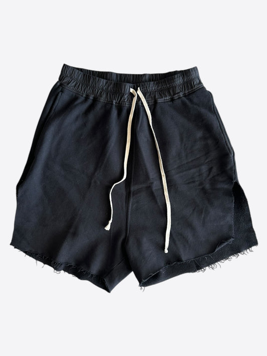 Rick Owens Black Phleg Shorts