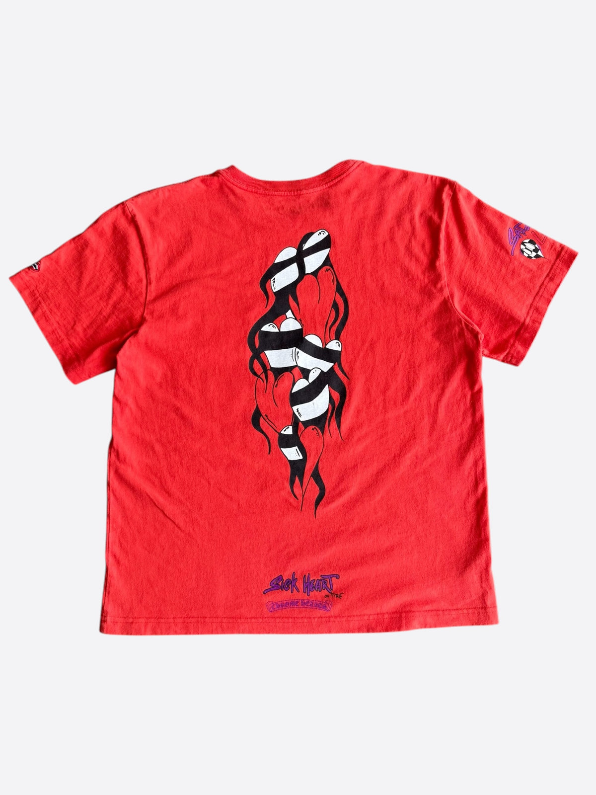 Chrome Hearts Matty Boy Red Spark T-Shirt