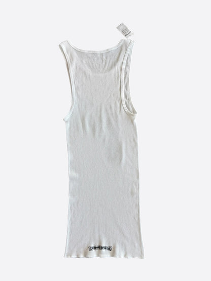 Chrome Hearts White & Black Richard Stark Graphic Tank Top