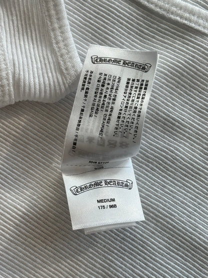 Chrome Hearts White & Black Richard Stark Graphic Tank Top