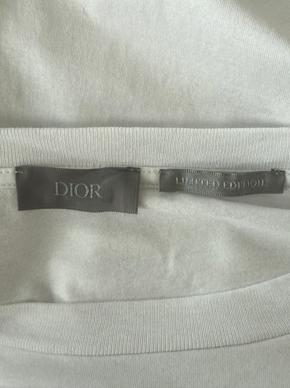 Dior Sorayama White Robot Lady T-Shirt