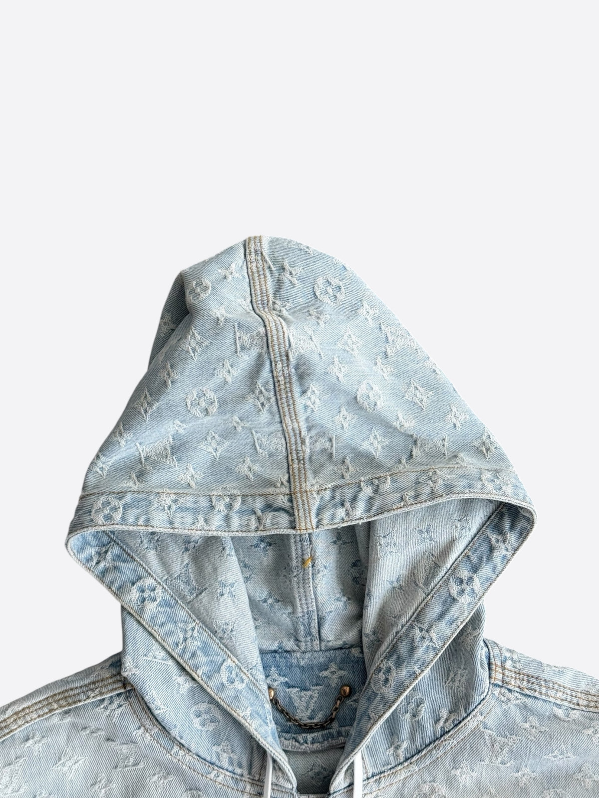 Louis Vuitton NBA Monogram Denim Zip Up Jacket