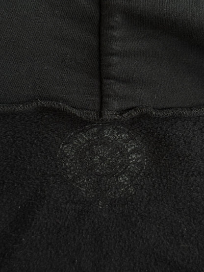 Chrome Hearts Black & White Script Logo Hoodie
