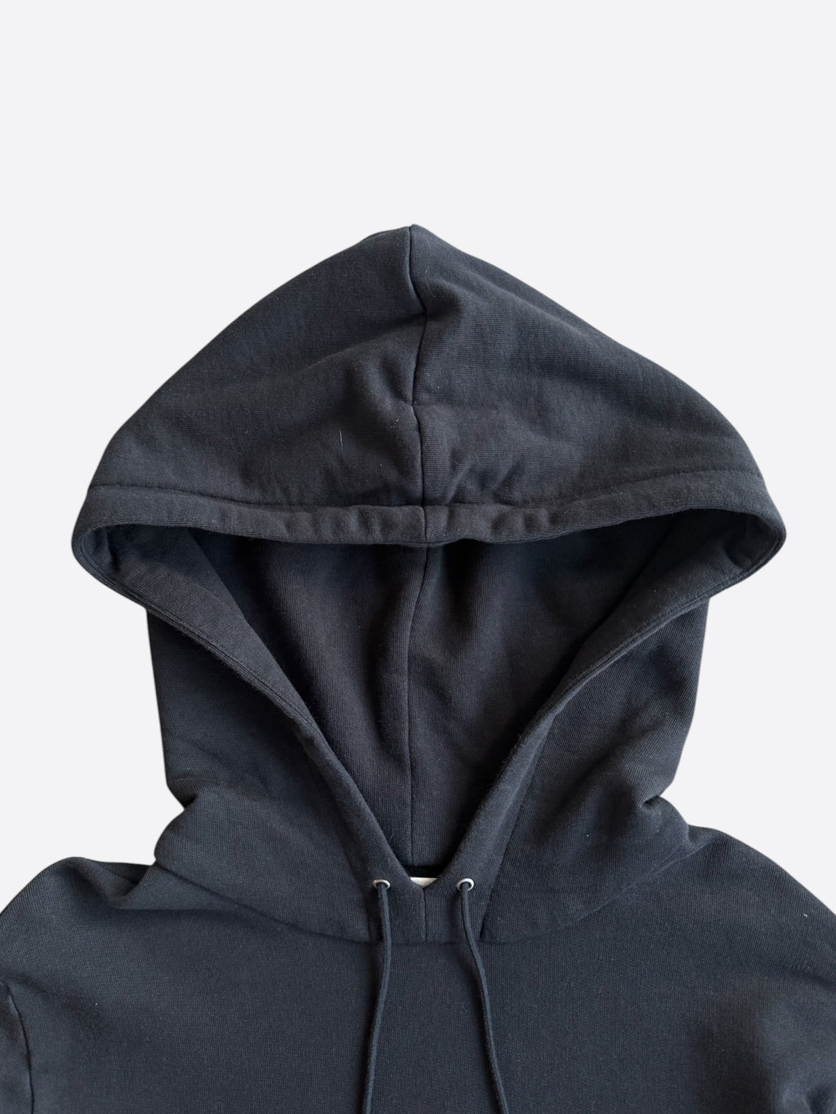 Saint Laurent Black & White Logo Hoodie