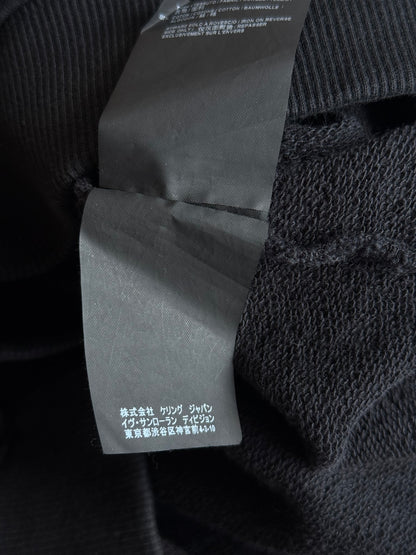 Saint Laurent Black & White Logo Hoodie