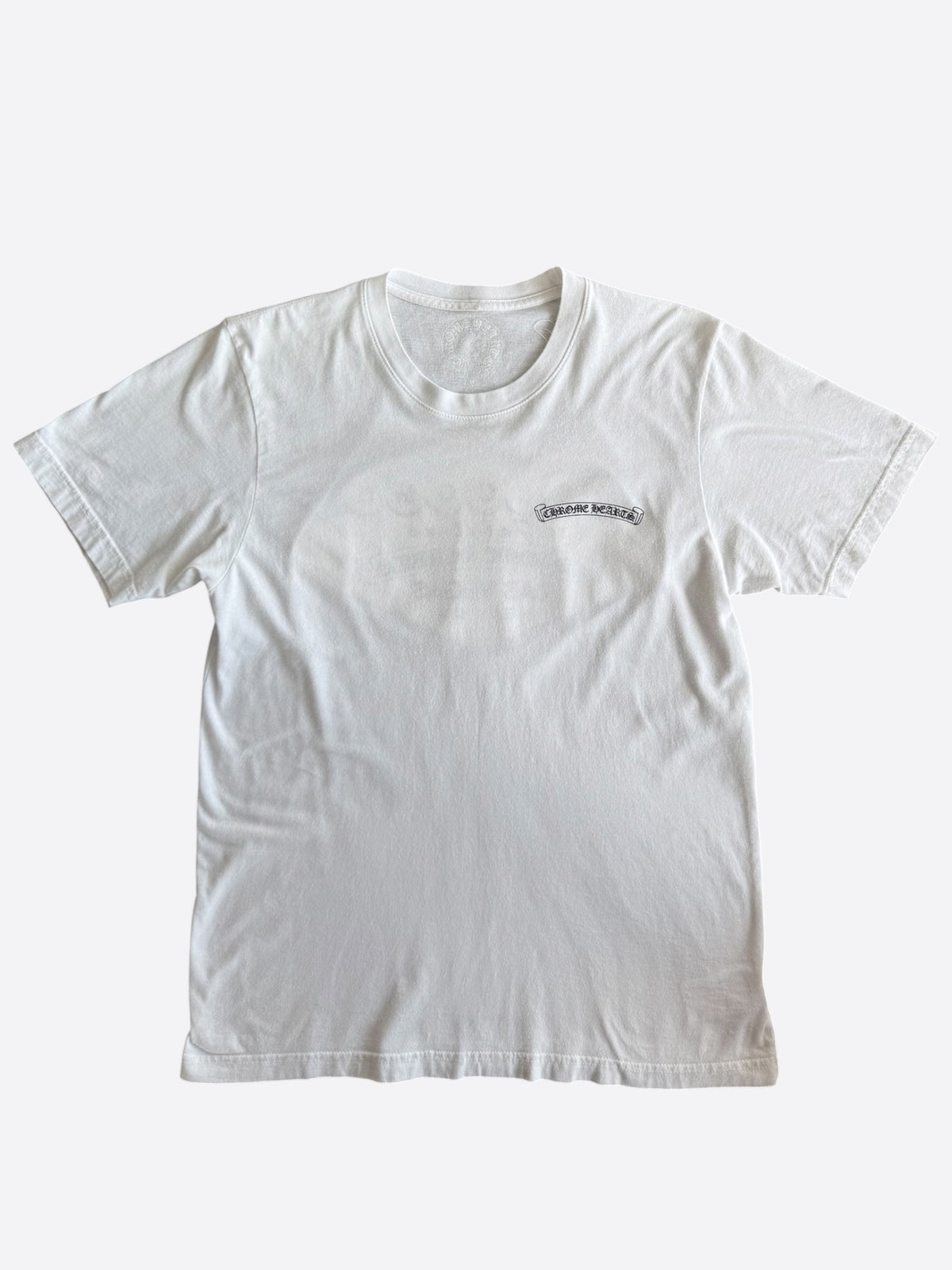 Chrome Hearts White & Black Welcome To Las Vegas T-Shirt