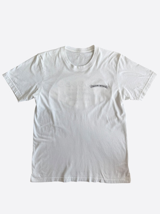 Chrome Hearts White & Black Welcome To Las Vegas T-Shirt