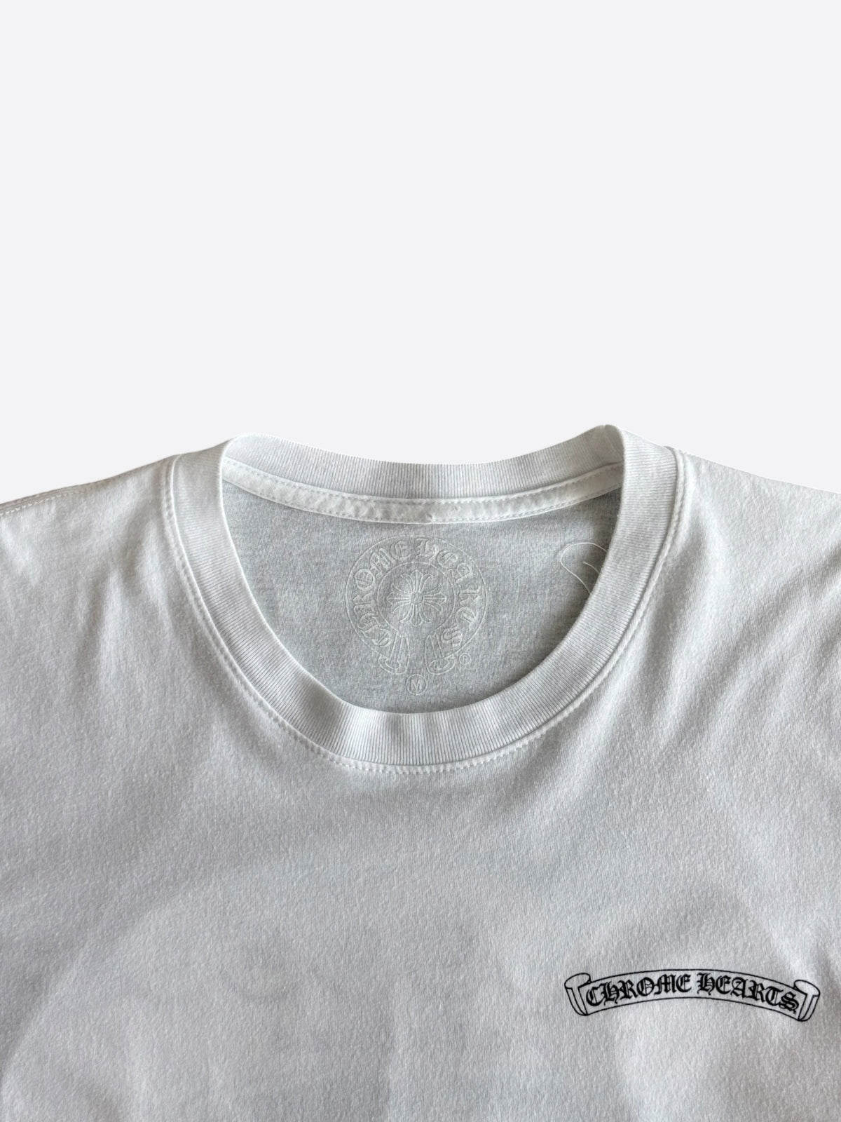 Chrome Hearts White & Black Welcome To Las Vegas T-Shirt