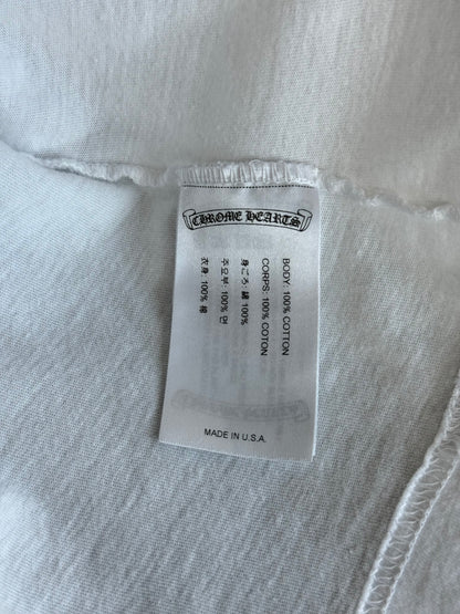 Chrome Hearts White & Black Welcome To Las Vegas T-Shirt