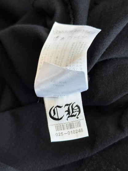 Chrome Hearts Black & Grey Staff Horseshoe Logo Longsleeve T-Shirt