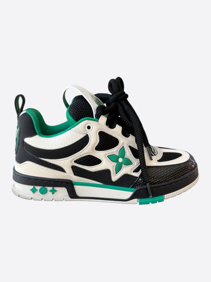 Louis Vuitton Black & Green Skate Trainers