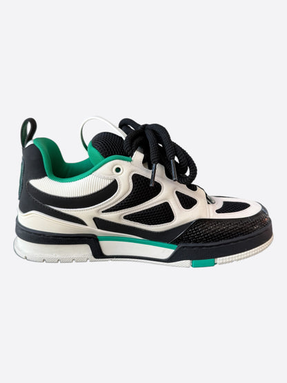 Louis Vuitton Black & Green Skate Trainers