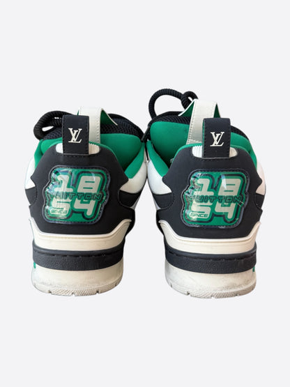 Louis Vuitton Black & Green Skate Trainers
