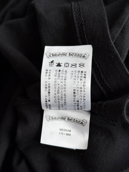 Chrome Hearts Black & White Scroll Logo T-Shirt