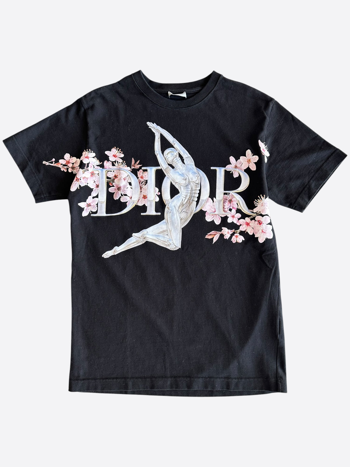 Dior Sorayama Black Robot Lady T-Shirt