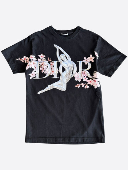 Dior Sorayama Black Robot Lady T-Shirt