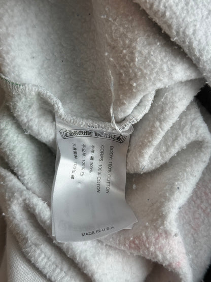 Chrome Hearts White Multicolor Stencil Hoodie