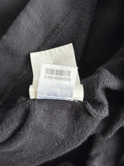 Chrome Hearts Black & White Horseshoe Logo Sweatpants