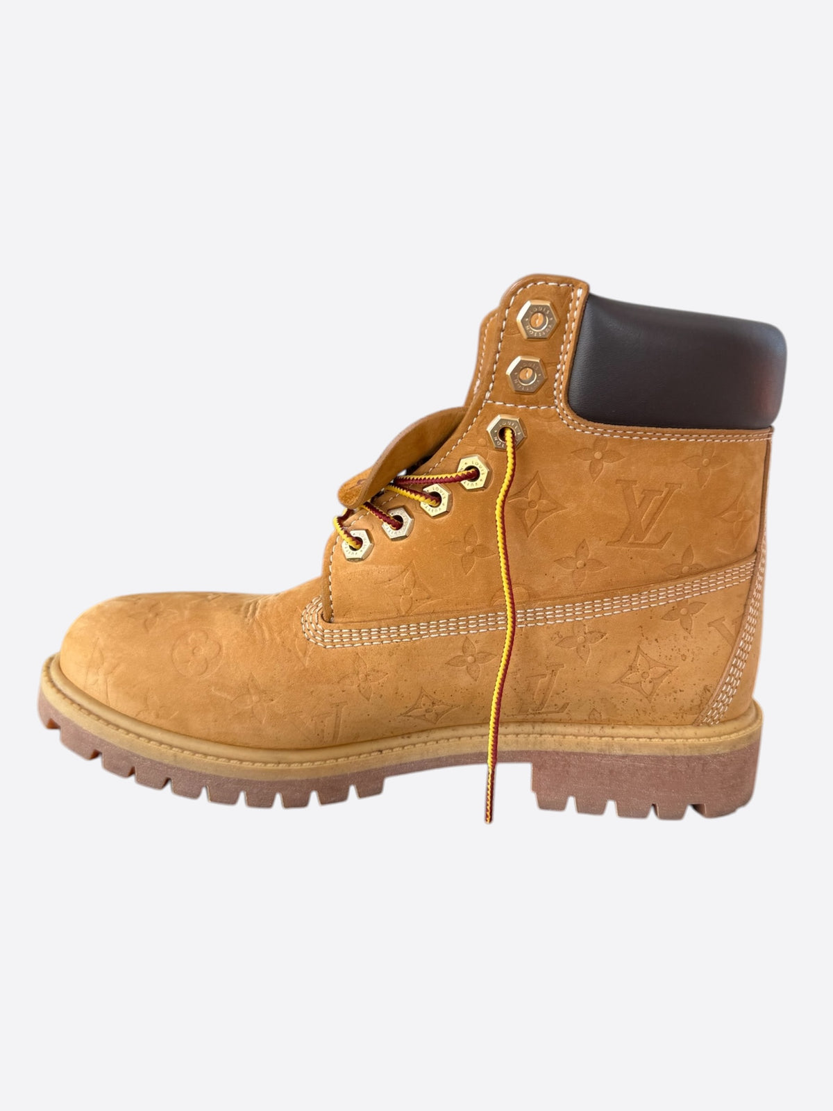Louis Vuitton Timberland Wheat Monogram Boots
