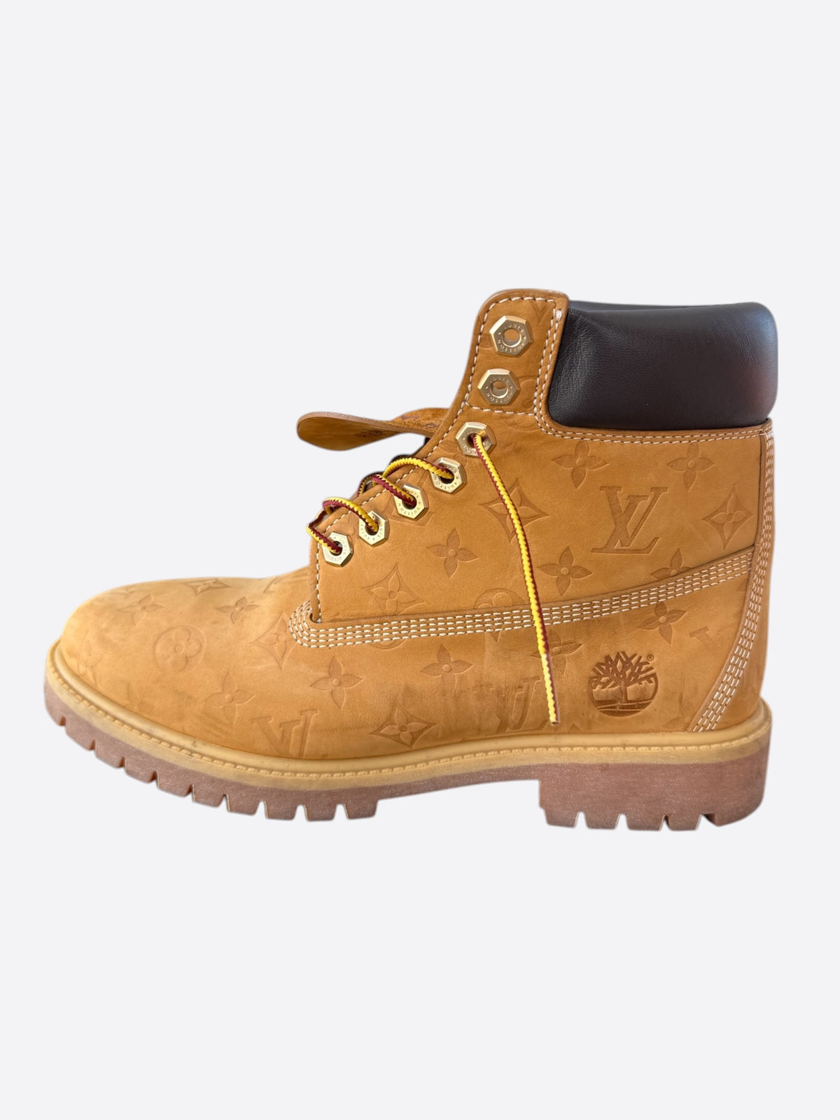Louis Vuitton Timberland Wheat Monogram Boots