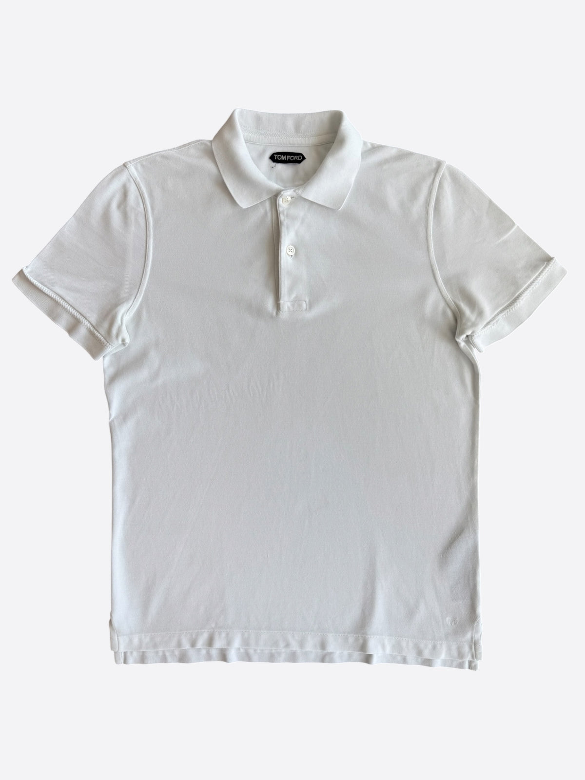 Tom Ford White Polo T-Shirt